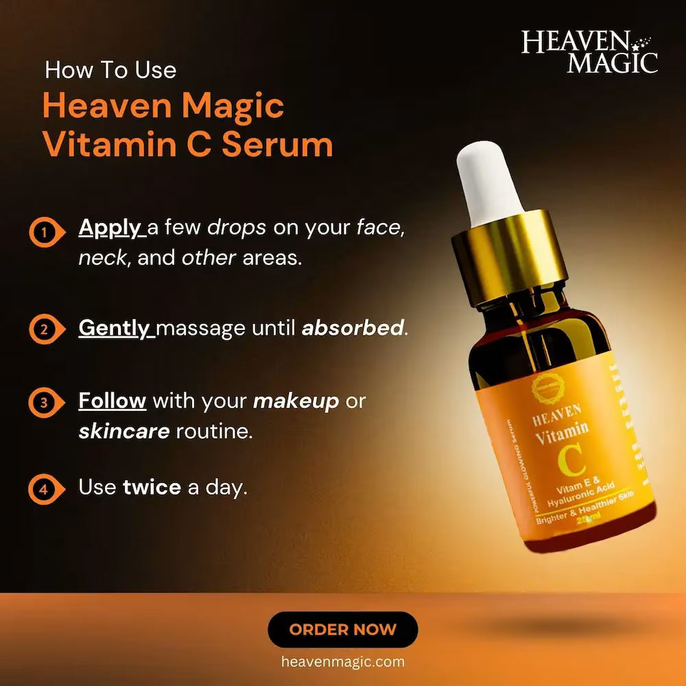 Heaven Magic – Vitamin C Serum – 25 ml – Brighter and Healthier Skin