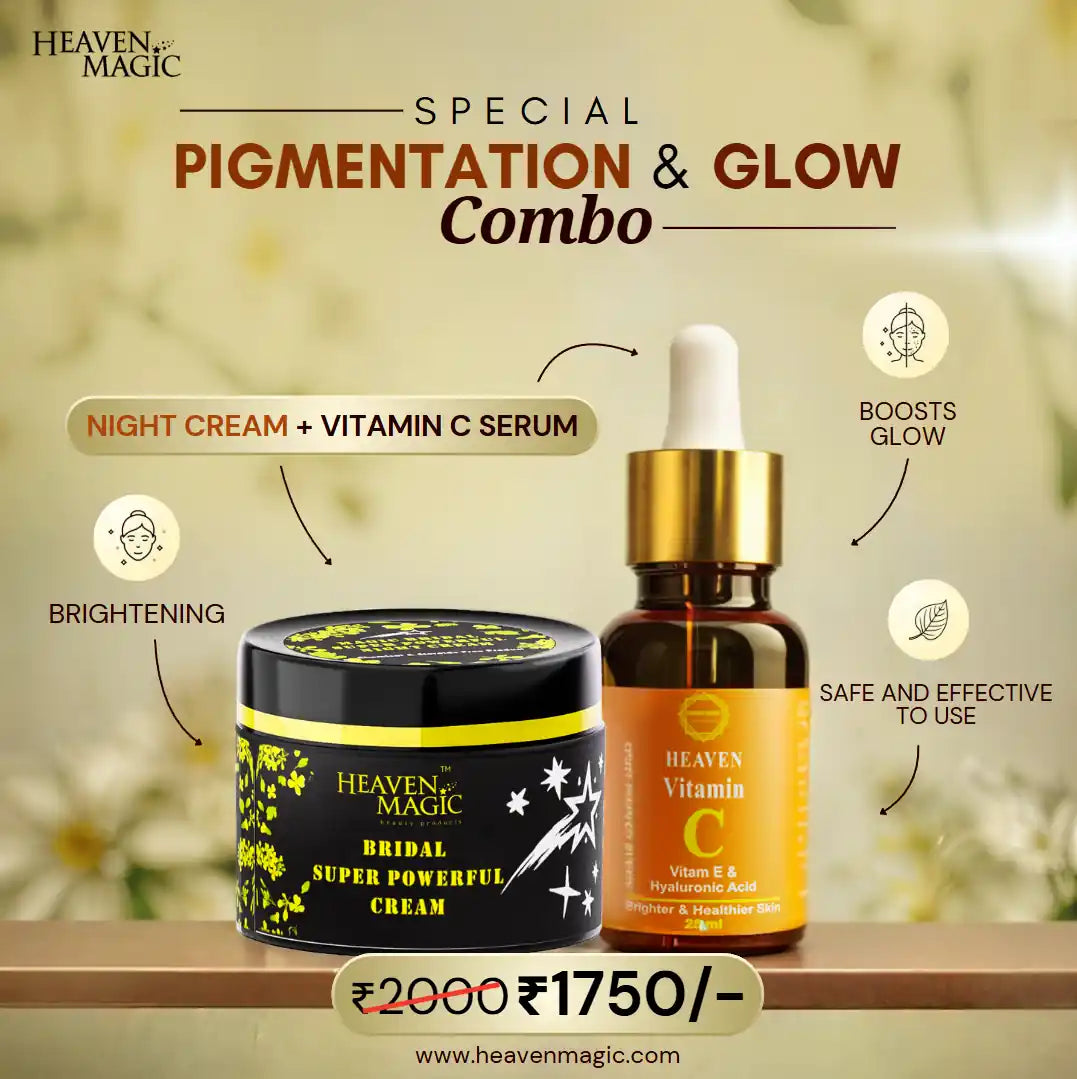 SPECIAL Pigmentation & Glow Combo | Night Cream + Vitamin C Serum